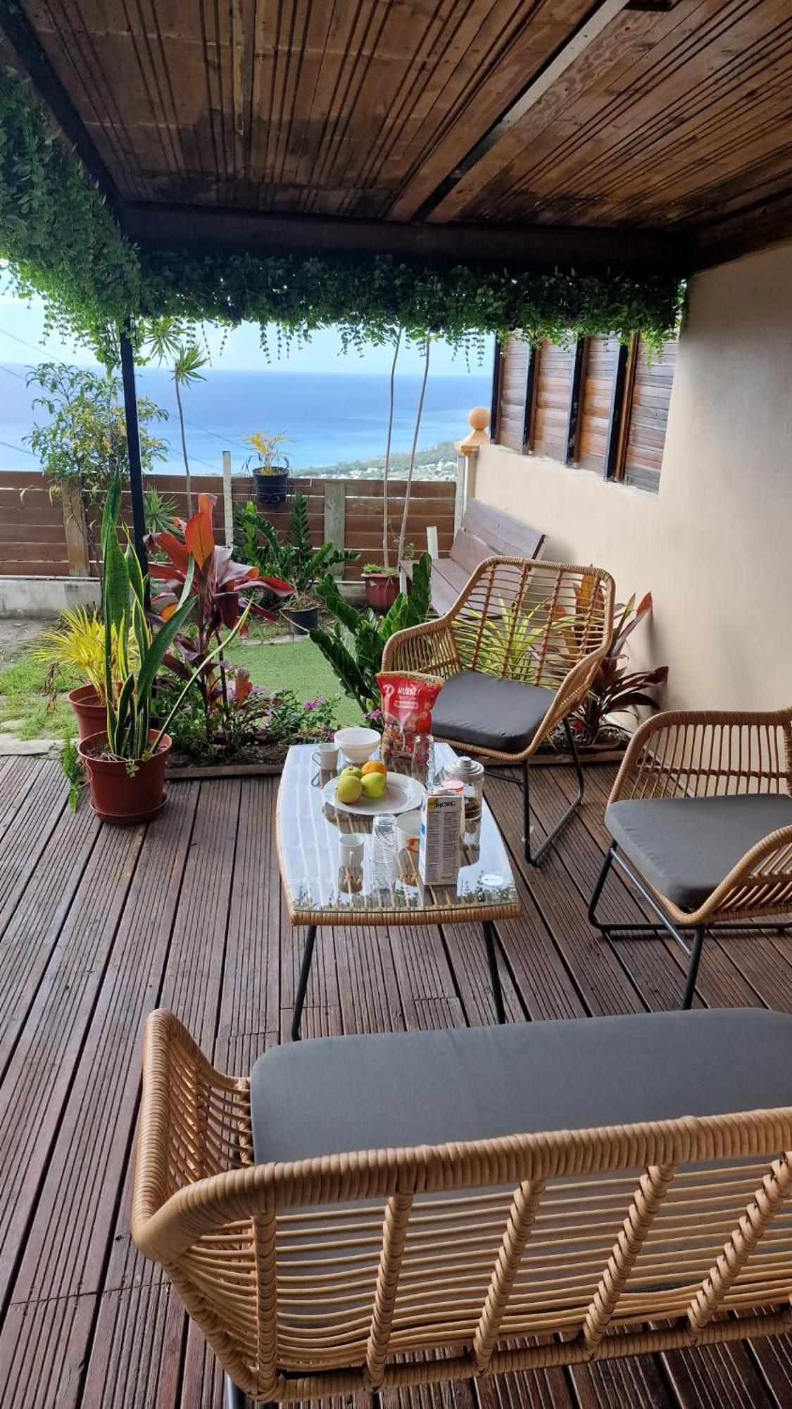 Appartement Avec Vue Sur Mer A Saint Paul 50 M² Terrasse Buitenkant foto